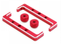 Preview: WRAP-UP Aluminum Battery Holder Color Change Set Red